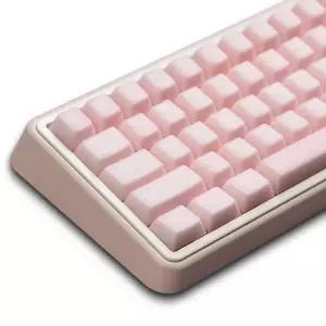 121키 핑크 제이드 PBT 키캡 PC 이중사출 반투명 체리 프로파일 키캡 체리 MX 스위치용 식 게이밍 키보드