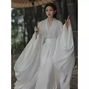 소복 할로윈 파티 의상 코스프레 하얀색 구미호 분장