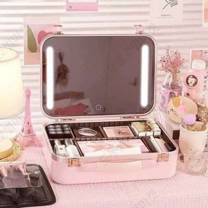 조명메이크업박스 박나래 이동식 LED 메이크업 화장품 화장대 휴대용 전문가용 고광택