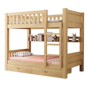 성인용 2층침대 기숙사 튼튼한 베드 나무 원목 이층