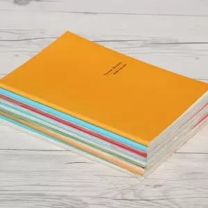 데이스토리 씽크베이직 유선노트 A5 10권 컬러 라인노트 연습장 생노트 공책 용 제본노트