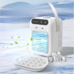 이동식 에어컨선풍기 미니냉풍기 스탠드 회전 이동냉동기 이동식냉풍기 냉방 홈스테이 냉방기