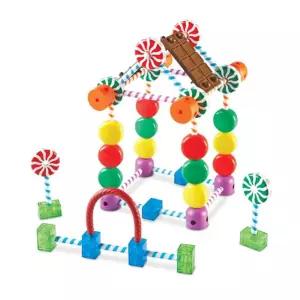 유치원 막대사탕 과자집 만들기 블럭끼우기 5살 소근육 놀이감 어린이집 생일 선물