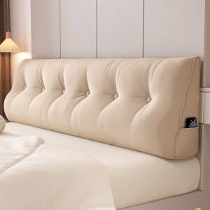 쿠션 대형 삼각 등쿠션 베개 등 세모 허리받침 소파