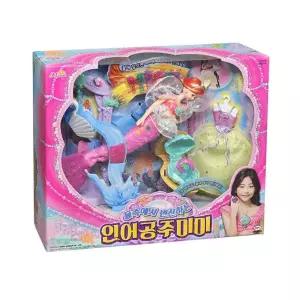 캐릭터인형 캐릭터 인형 물속에서 변하는 인어공주 미미