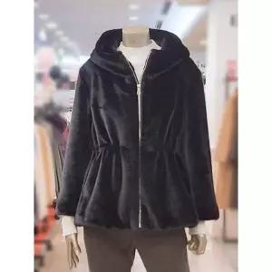 [미니멈] 세이브존03 퍼 허리스트링 후드 자켓 AGMYDKFJ0520A_P404213456