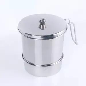 프라픽  스텐음식물쓰레기통2L 분리형  음식물 쓰레기