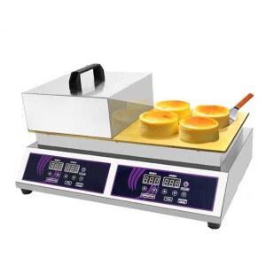 수플레 기계 크레페기계 6mm 간식 머신 전판 노점 팬케이크 카페 스탠드