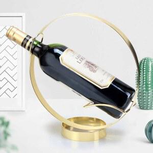 유럽 와인랙 와인트레이 골드 캐비닛 장식