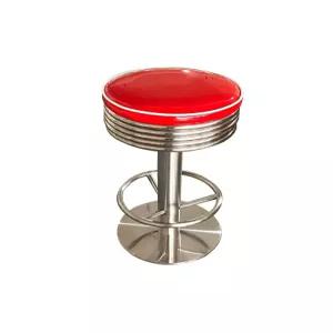 미국 복고풍 바의자 레트로 동그란의자 원형의자 바체어 미국식 패밀리레스토랑 미국스타일