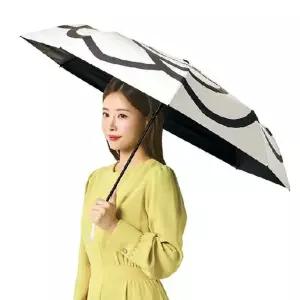 #넬]동백 암막 3단 수동 양우산 1개