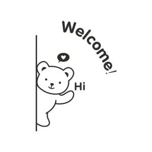 벽 장식 스티커 아이방 포토존 트릭아트 배경 팬더 창문