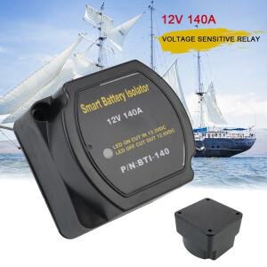 릴레이 VSR 캠핑카용 스마트 배터리 아이솔레이터 12V 140A 전압 감지 충전