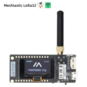 릴리고 TTGO Meshtastic LoRa32 ESP32 개발 보드 SX1276 모듈 433/868/915MHz 0.96 인치 OLED 저전력