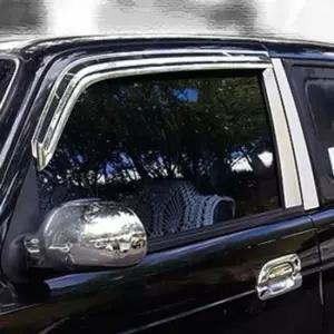 [CAR] 뉴코란도 윈도우 선바이저 크롬 빗물받이 썬바이저