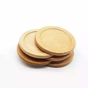 원목 컵받침 나무컵받침 티코스터 코스터