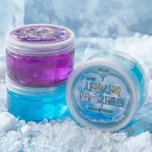 얼음 슬라임 치즈 젤리 몬스터 말랑이 (4개)