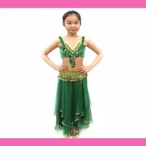BDSET10017 스커트 벨리 어린이 공연 도복 상의 유아 vYz7+7EzI