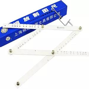 모닝라이징 아티스트 플렉시글라스 팬터그래프 드로잉 도구 축소기 확대기 10배 스케일링 자 재현