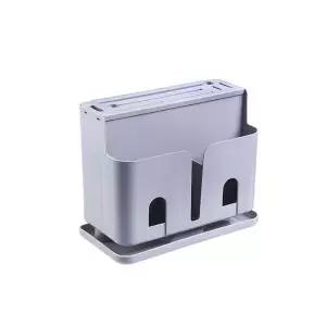 주방수납 수저트레이 칼정리함 싱크대그릇 그레이 과도칼거치대