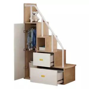 다락방 이층침대 사다리 모던 층침대 원룸 나무 침대 수납 팔걸이 손잡이 두 높이 우드