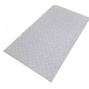 논슬립매트 발코니매트 그레이헤링본 미끄럼방지매트 바닥매트 200x300