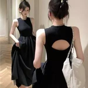 SWC-1006361 무드 이브닝 롱 원피스 백리스