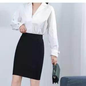 여성 스커트 정장치마 오피스룩 오피스룩 미니 뒷트임 면접 올스판 H라인