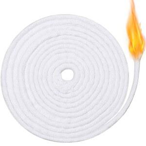 BBTO 6.56피트 양초 오일 램프 윅 교체용 땋은 원형 윅, DIY 핸드메이드 랜턴 크리스마스 이브 할로윈 파티 용품 (4mm/ 0.16인치)