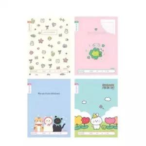 초등 1-2 쓰기 10칸 공책 노트 랜덤 10개 1세트 줄공책 스프링노트