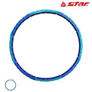 뱃살훌라후프 스마트 지압 뱃살 어린이 실내 꽈배기 무소음 대형 훌라후프 S로즈 2.1kg