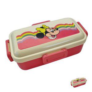스텐도시락 직장인 유치원 반찬통 미니마우스 레트로 돔형 1단 사면 결착 도시락 530ML