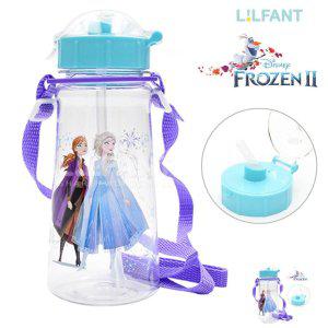 휴대용물병 스포츠 유리 플라스틱 운동용 캠핑 겨울왕국2 프리미엄 트라이탄 어깨끈 빨대 물통