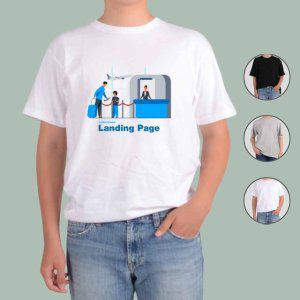 반팔티셔츠 해외 여행 비행기 공항으로 그림 다양한색상 전사이즈