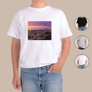 반팔티셔츠 스페인 유럽여행 아름다운 풍경 13번 그림 다양한색상 전사이즈