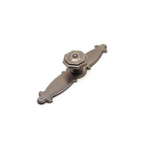 이중 팔각 잠자리 1구 가구손잡이 130mm 은착 가구리