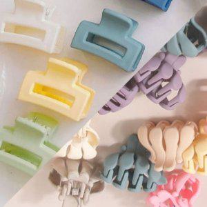 1+1 미니집게핀 10P 헤어소품 앞머리핀 집게핀 집게삔