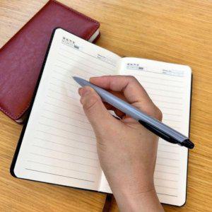 포켓 수첩 노트 A6 메모 기자 회사원 출장 공책 비지