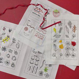 프랑스자수 북 스티치 C