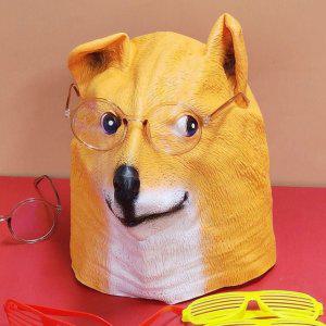 가면 아키타견 라텍스