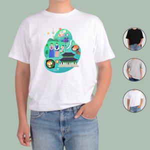 아토카토 비빔밥 경복궁 무궁화 문화 KPOP 그림 다양한색상 전사이즈