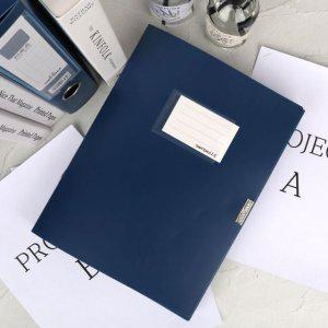 55mm 보관 A4 파일케이스 네이비 서류