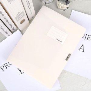 화이트 파일케이스 A4 서류 보관 55mm