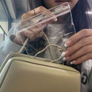 100매 PVC 12x12 소형 지퍼백