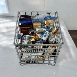 철제 보관함 바스켓 커피캡슐