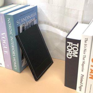 접이식 스탠드 탁상거울 블랙 사각 대