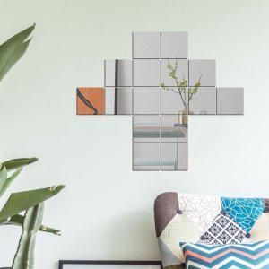 인테리어 16조각 사각 거울 아크릴