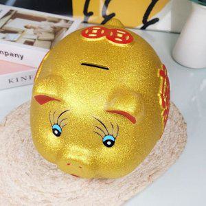 초대형 저금통 복돼지 황금