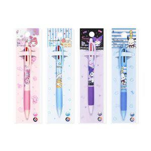 3색 0.7mm 산리오 볼펜