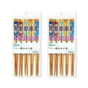 일본식 젓가락 2세트 대나무 잉어 세트 5P 고급